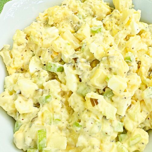 Potato Salad in a bowl.