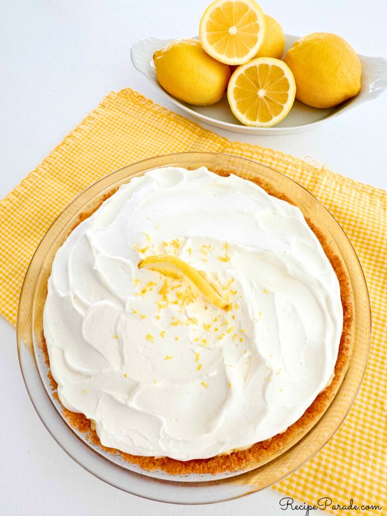Frozen Lemon Pie.