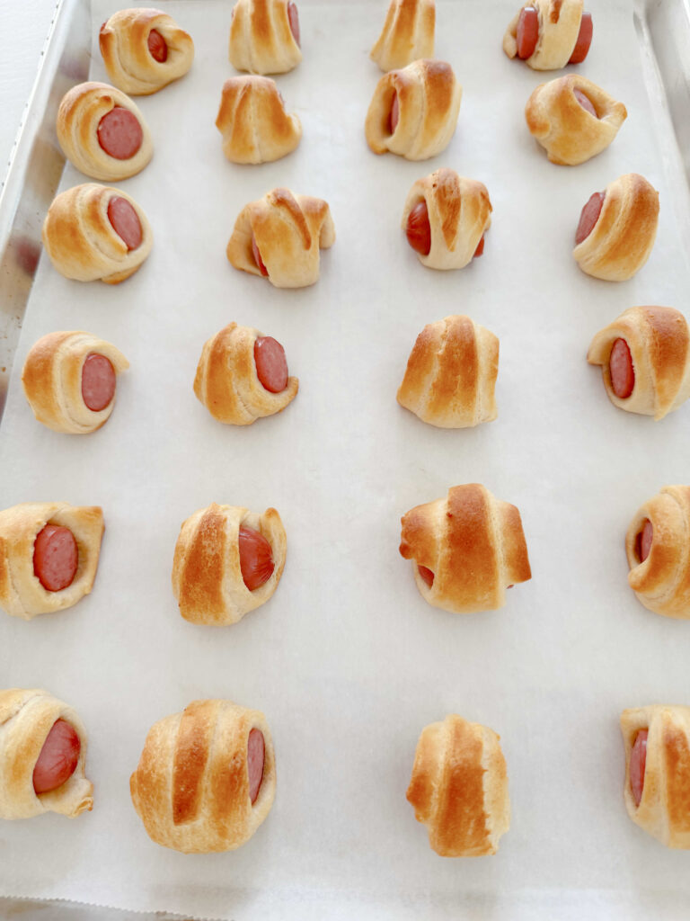 Freshly Baked Pigs in a Blanket