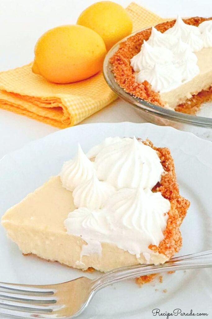 Slice of Lemon Pie.