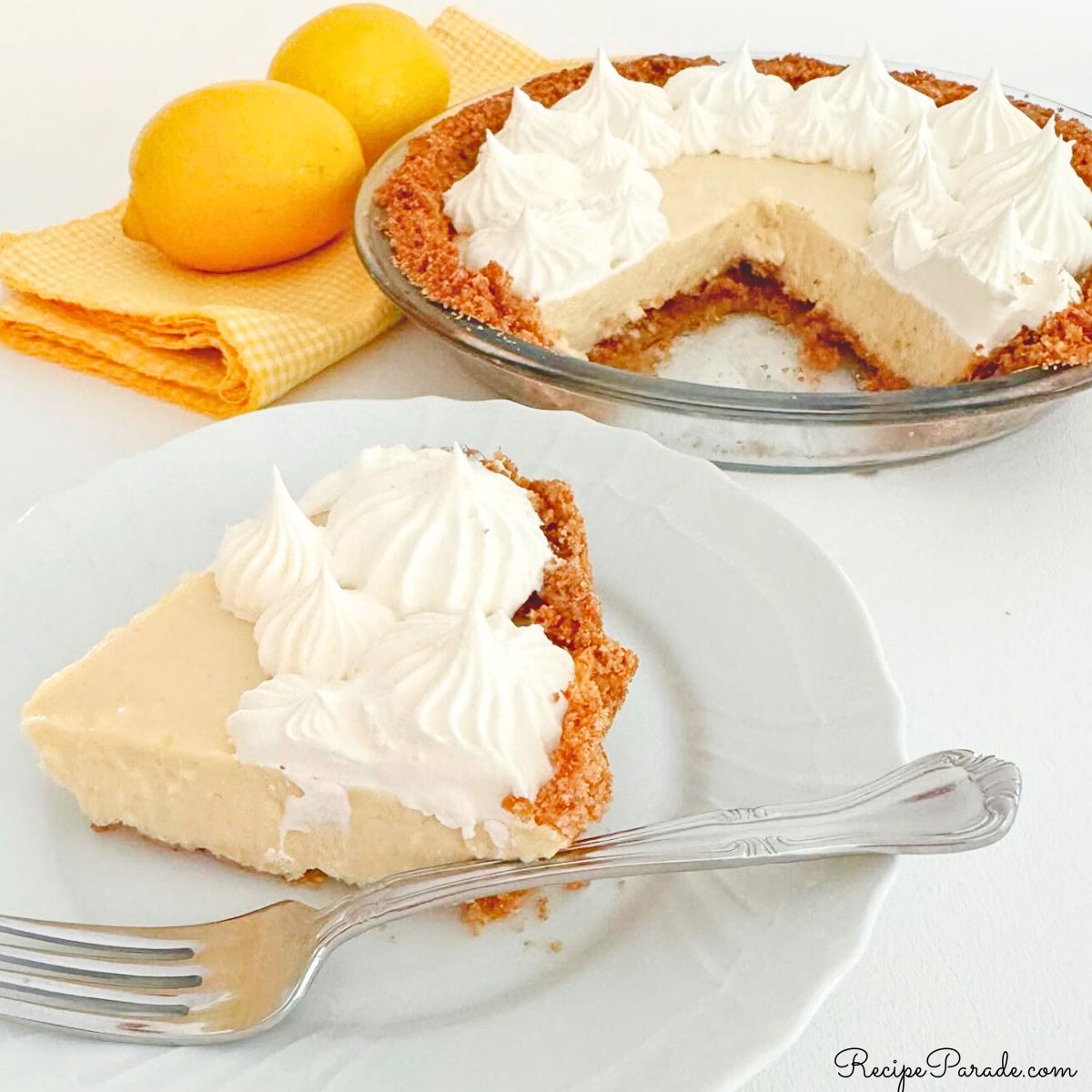 Slice of Lemon Pie.