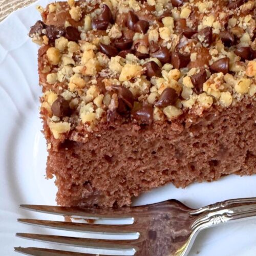 Chocolate Apple Cake.
