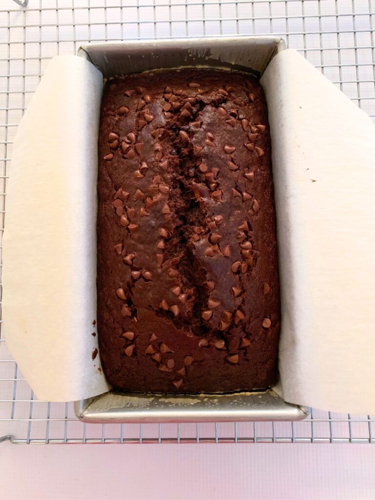 Chocolate Banana Bread.