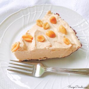 Slice of Easy Peanut Butter Pie.