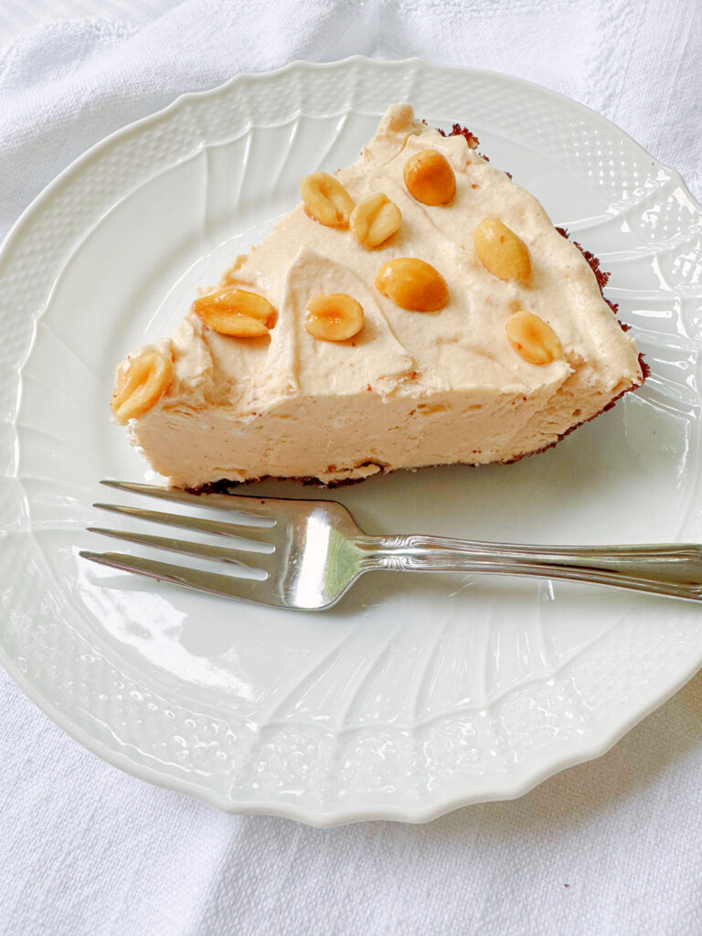 Slice of Peanut Butter Pie.